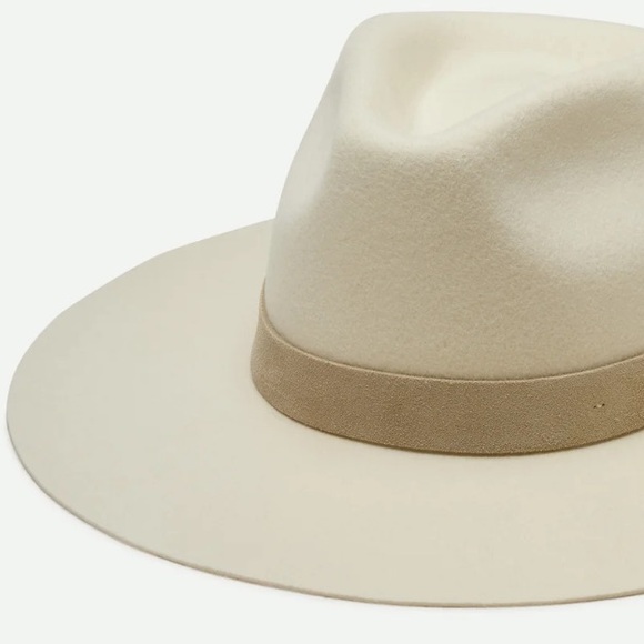 NWT fedora of 100% Australian wool felt and trimmed genuine suede band - Picture 15 of 15
